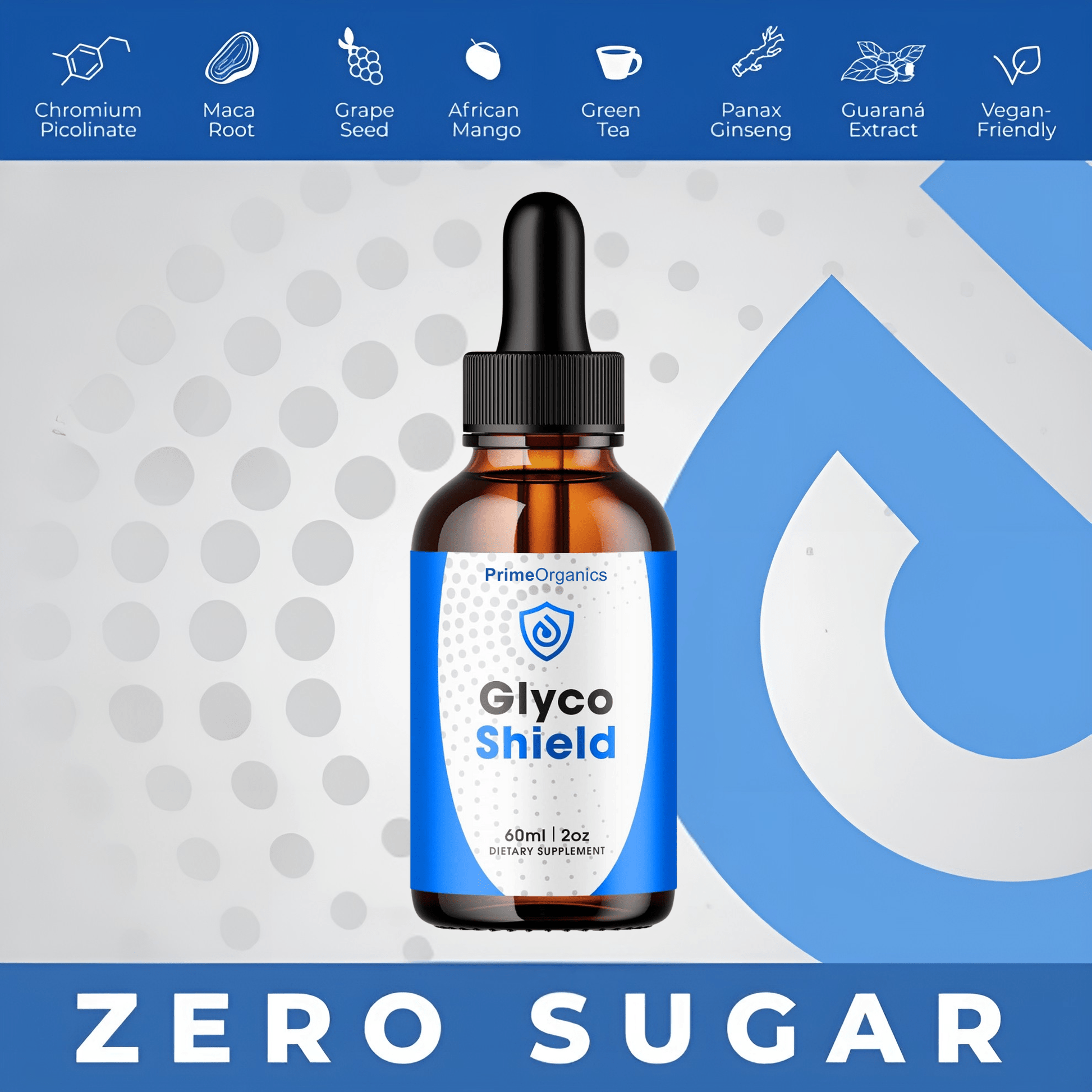 PrimeOrganics Glycoshield Drops - PrimecoPrimeOrganics Glycoshield Drops