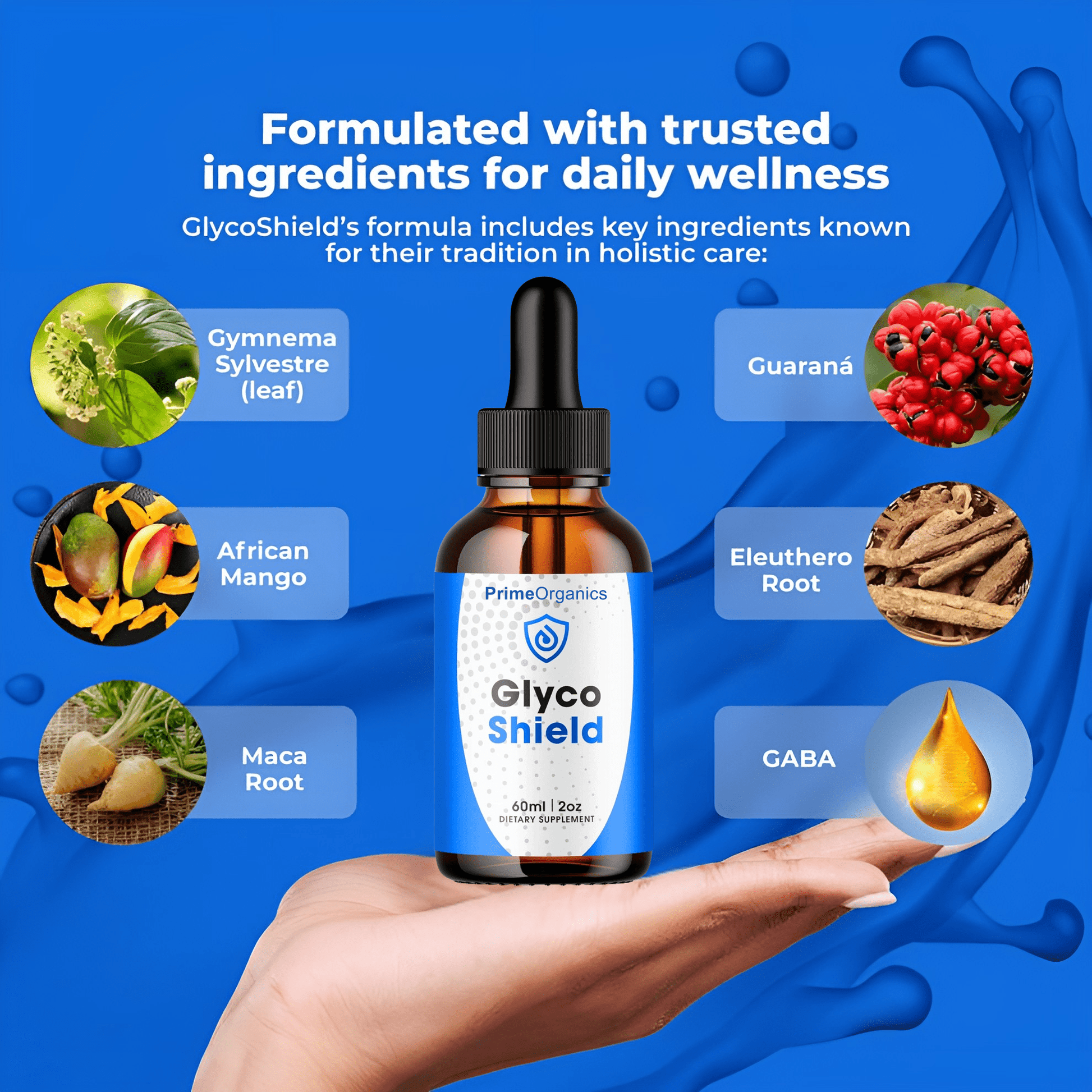 PrimeOrganics Glycoshield Drops - PrimecoPrimeOrganics Glycoshield Drops